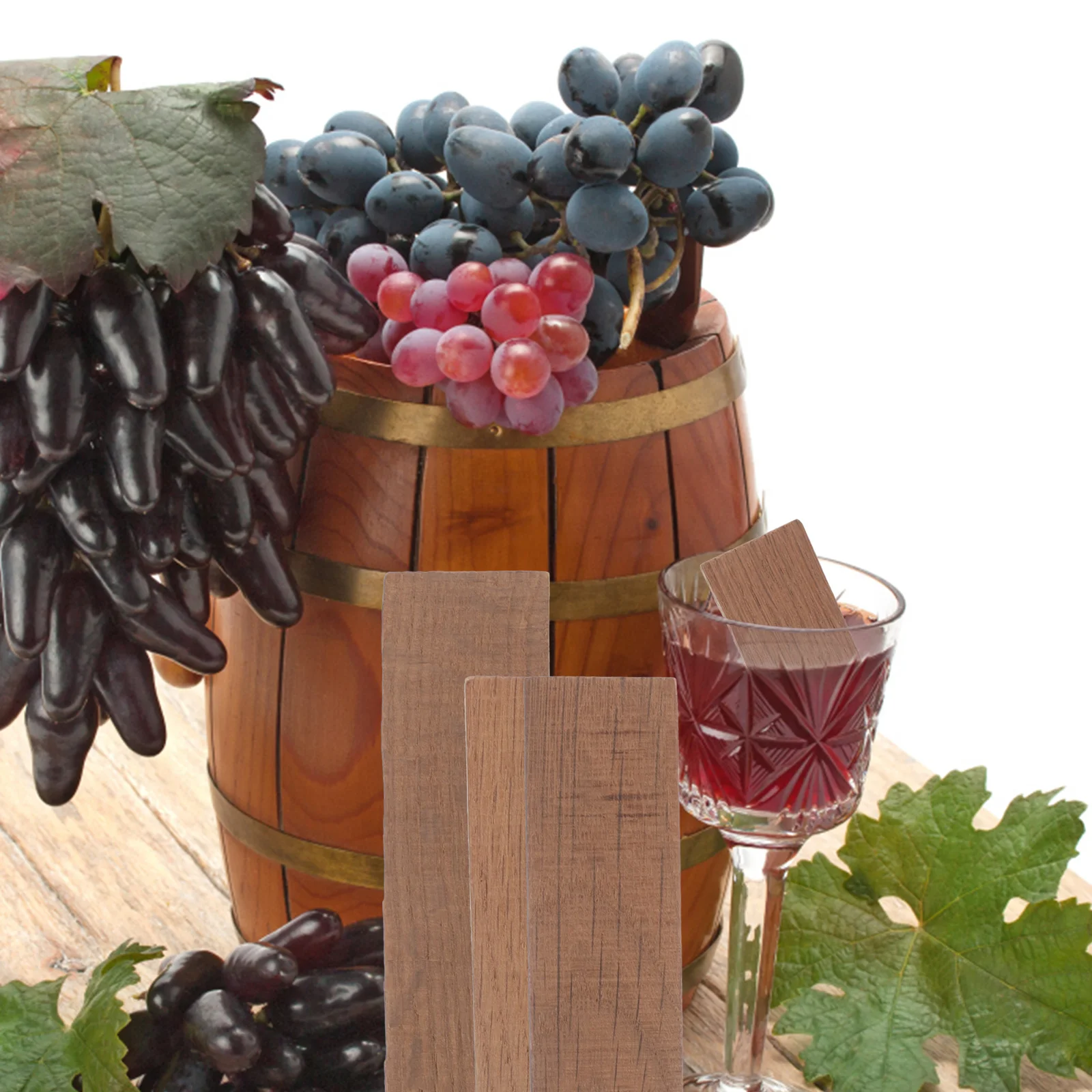 

French Oak Blocks 50g Medium Roast Wine Flavor Enhancer Red Wine Brewing Supplies Whiskey Aging Wooden Chips