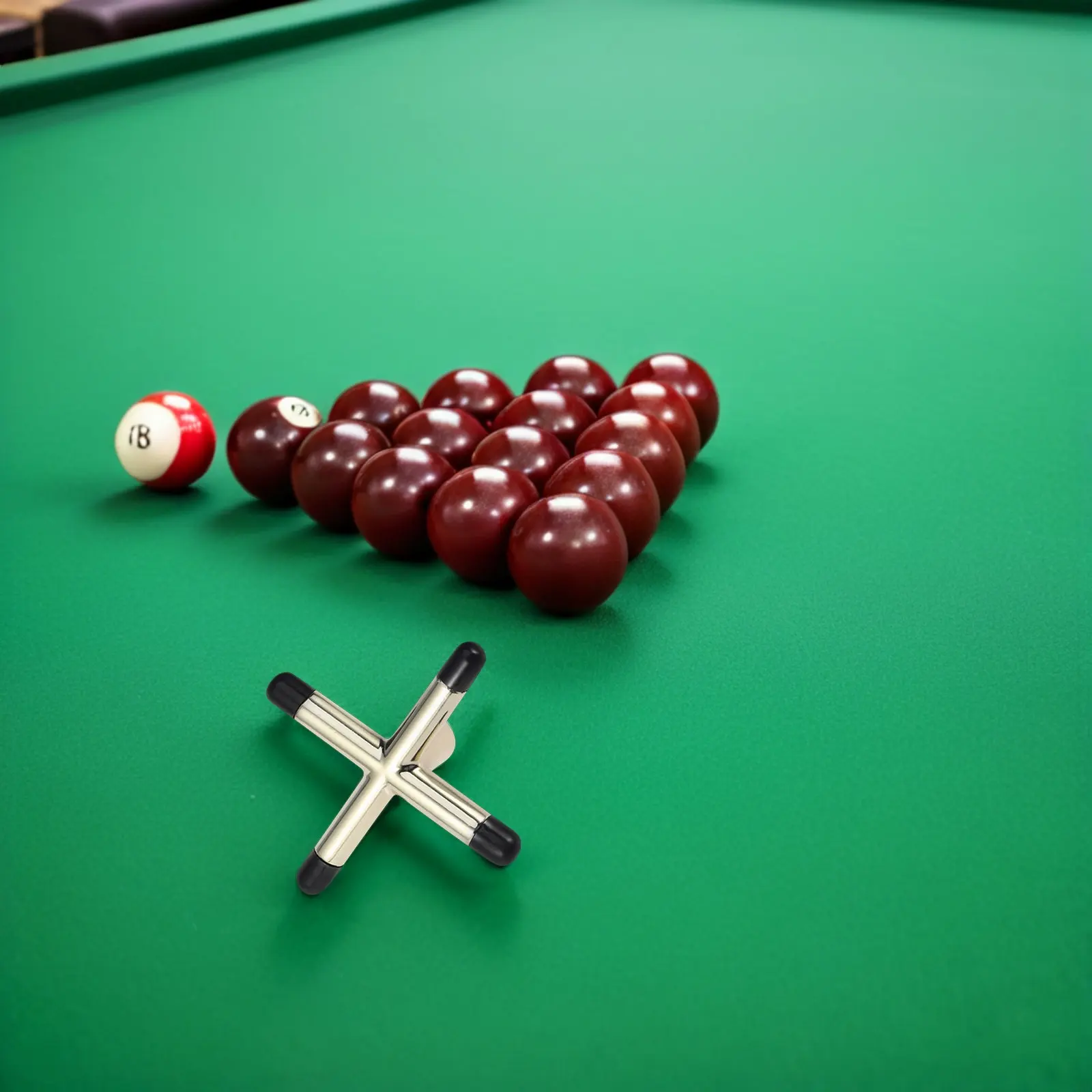 

Набор из 4-х крестообразных противоскользящих наконечников для бильярдного кия, для точных ударов в снукере и на бильярдном столе