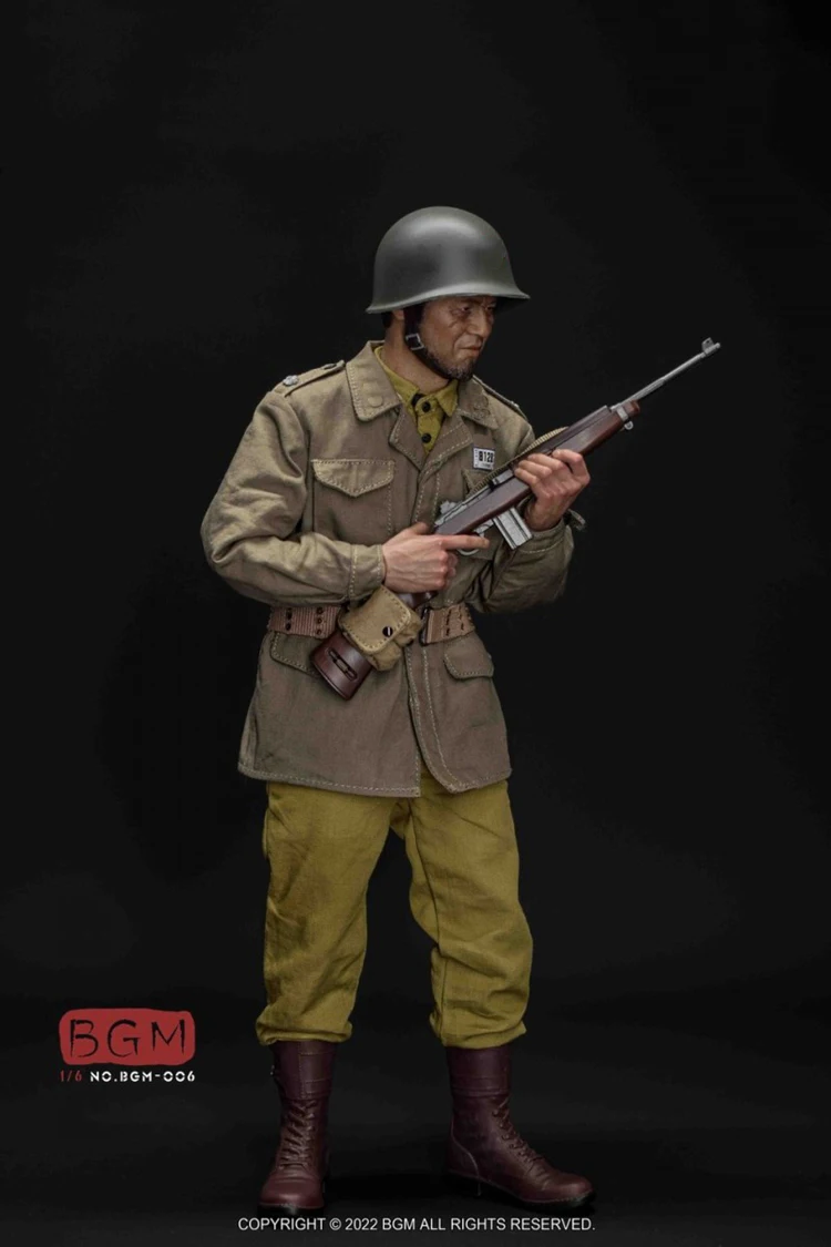 BGM BGM-006 1/6 Male Soldier Reactionary Officer Clothing Weapon Set Model Accessories Fit 12'' Action Figure Body In Stock