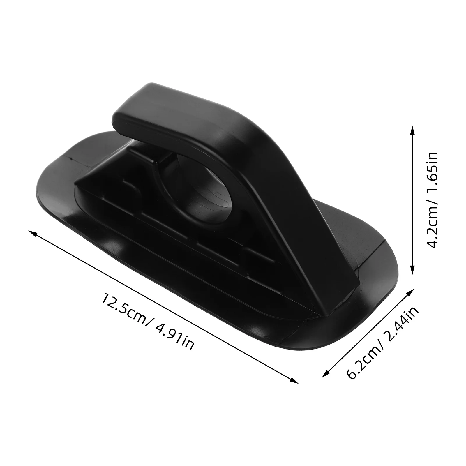 Mounts for Inflatable Boat Accessories Black Holder Clip Kayak Canoe Fishing Bracket Boat Tail Motor Buckle Fits