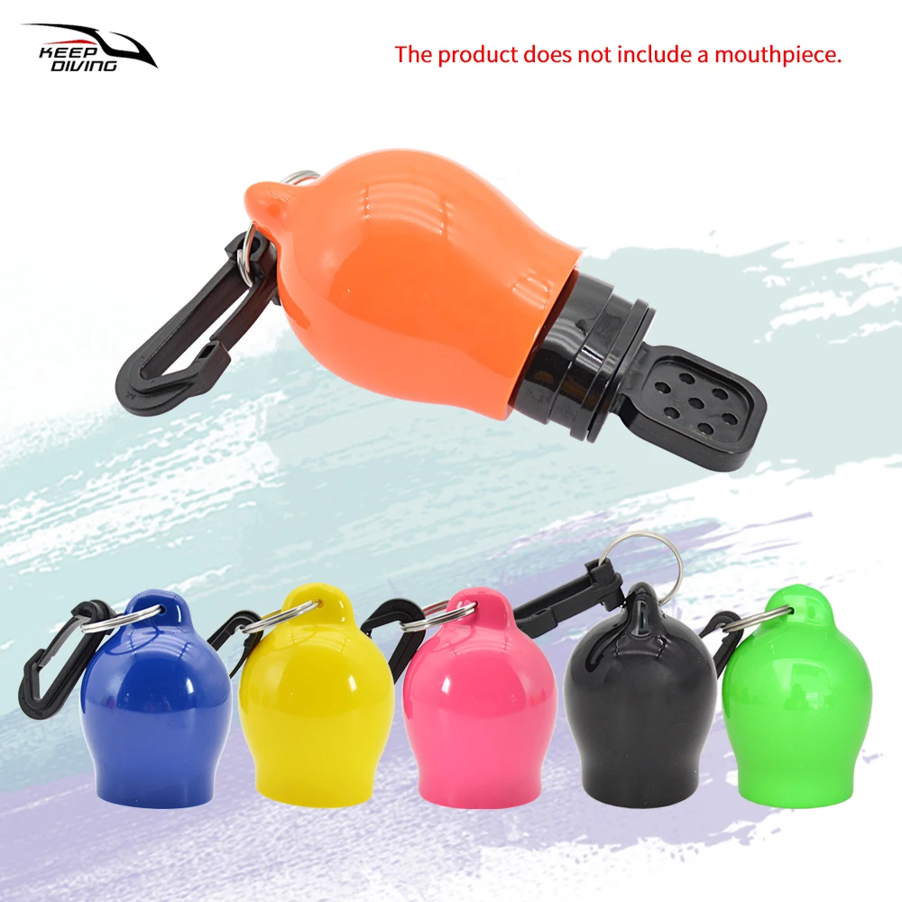 1 Pcs Diving Mouthpiece Dust Cap Dustproof Cover Regulator Holder With Clip Octopus 2nd Stage Protective econd Stage Skum Ball