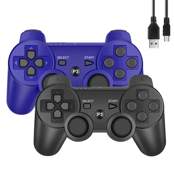 무선 지원 PS3 Controle 액세서리 용 PlayStation 3 조이스틱 용 SONY PS3 게임 패드 용 Bluetooth PC 게임 컨트롤러