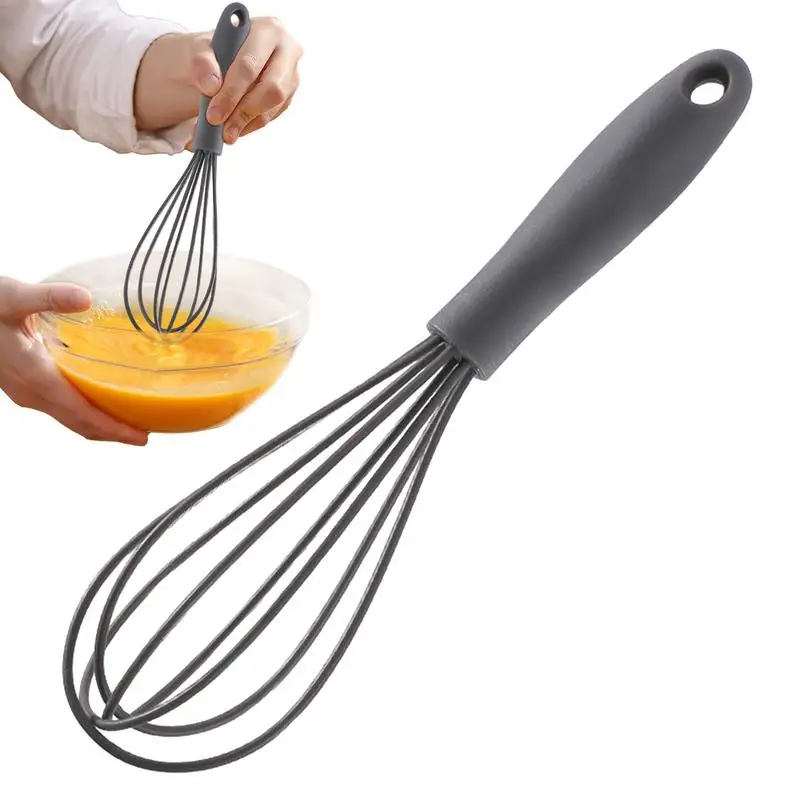 Manual Egg Beater Multifunctional Hand Whisker Plastic Silicone Balloon Whisk Cream Mixer egg stirrer kitchen accessories