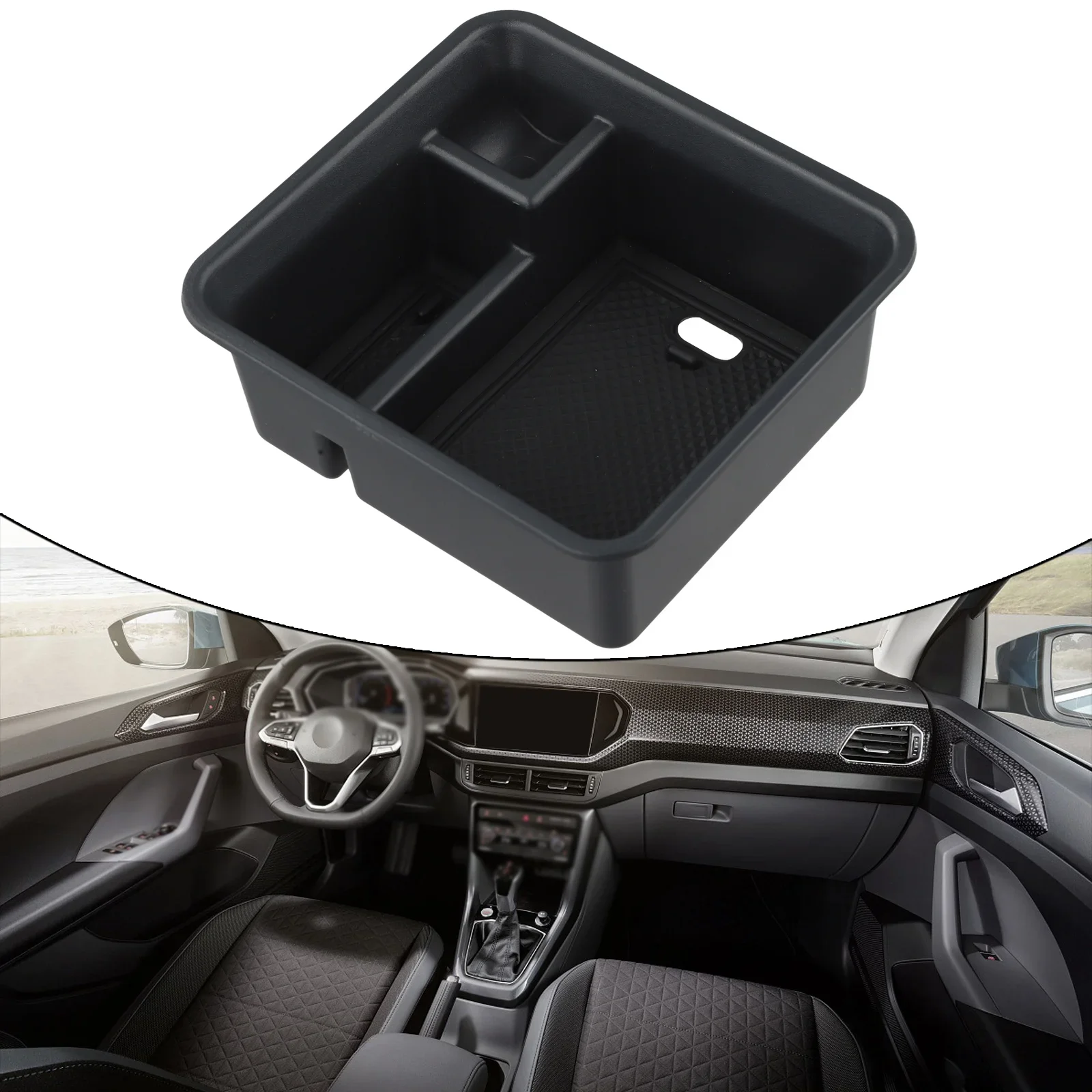 Auto Armrest Container As Shown In Pictures Car Armrest Storage Box Tray Container Organizer Car Interior Organization