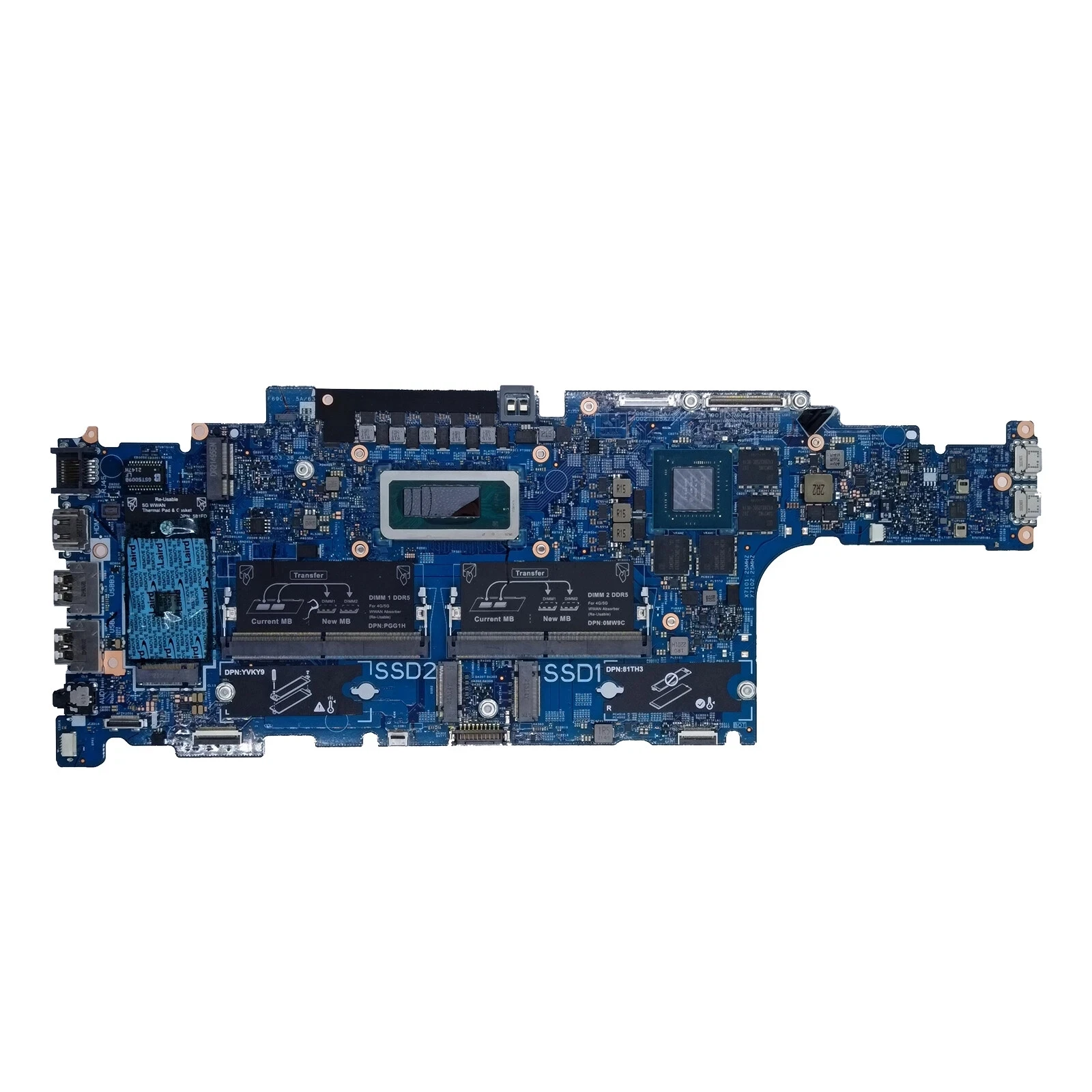 

0X545T для материнской платы Precision 15 3571 203117-1 i5-12600H T600 4 ГБ