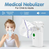 Mini Mesh Portable Nebulizer Handheld Medical Ultrasonic Inhaler Mobile Steam Device For Child Adult