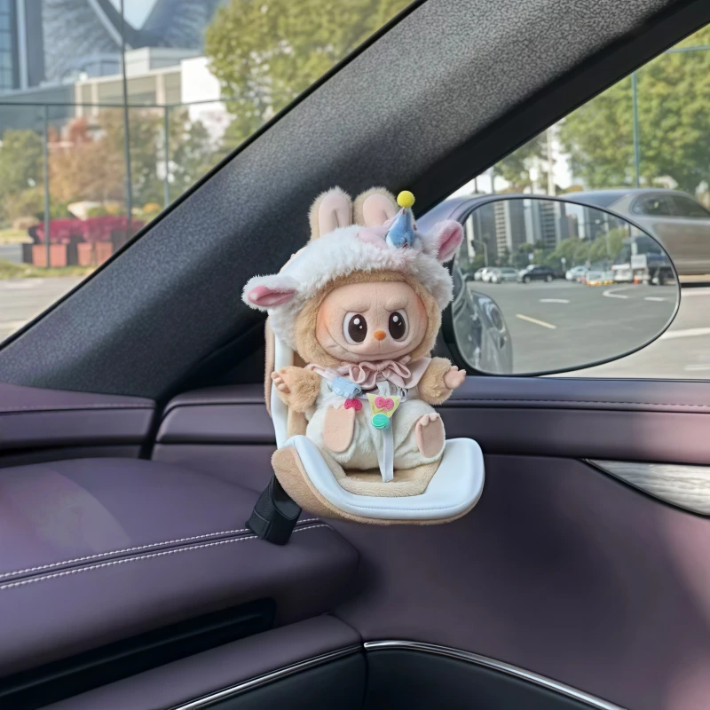 

Labubu Accessories for Labubu Safety Seats Car Air Conditioning Air Outlet Accessories V2 V3 DIY Clothing Accessories Toys Gifts