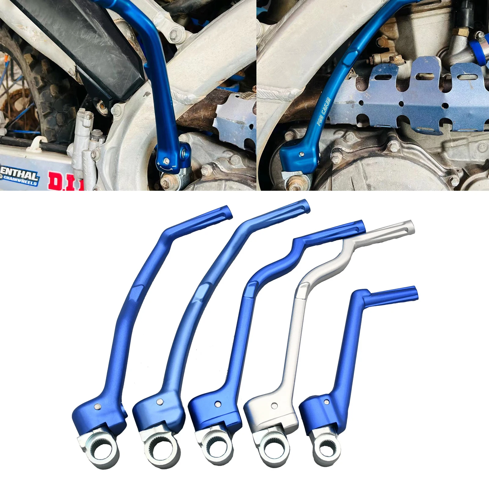 

Motorcycle Forged Kick Start Lever Pedal Levers For Yamaha YZ250F YZ450F YZ250FX YZ450FX WR250F WR450F YZ125 YZ250 YZ250X YZF WR