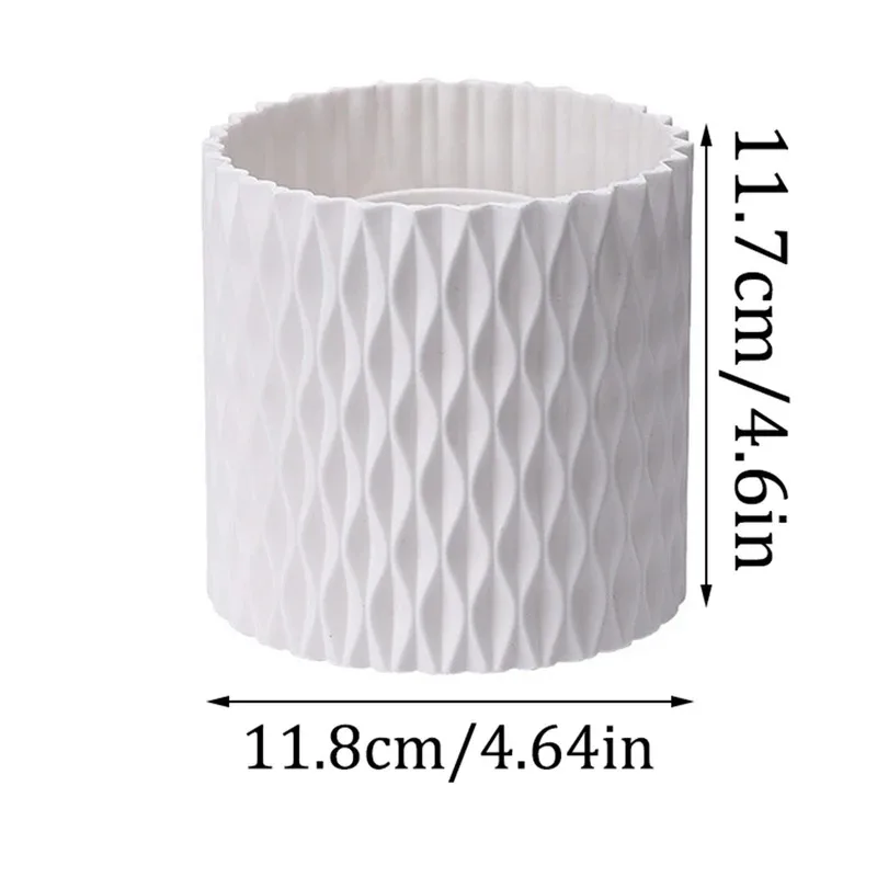 360 °     حامل أقلام دوار ذو سعة كبيرة - منظم تخزين للقرطاسية والأقلام وأحمر الشفاه وأقلام الحواجب وفرش المكياج