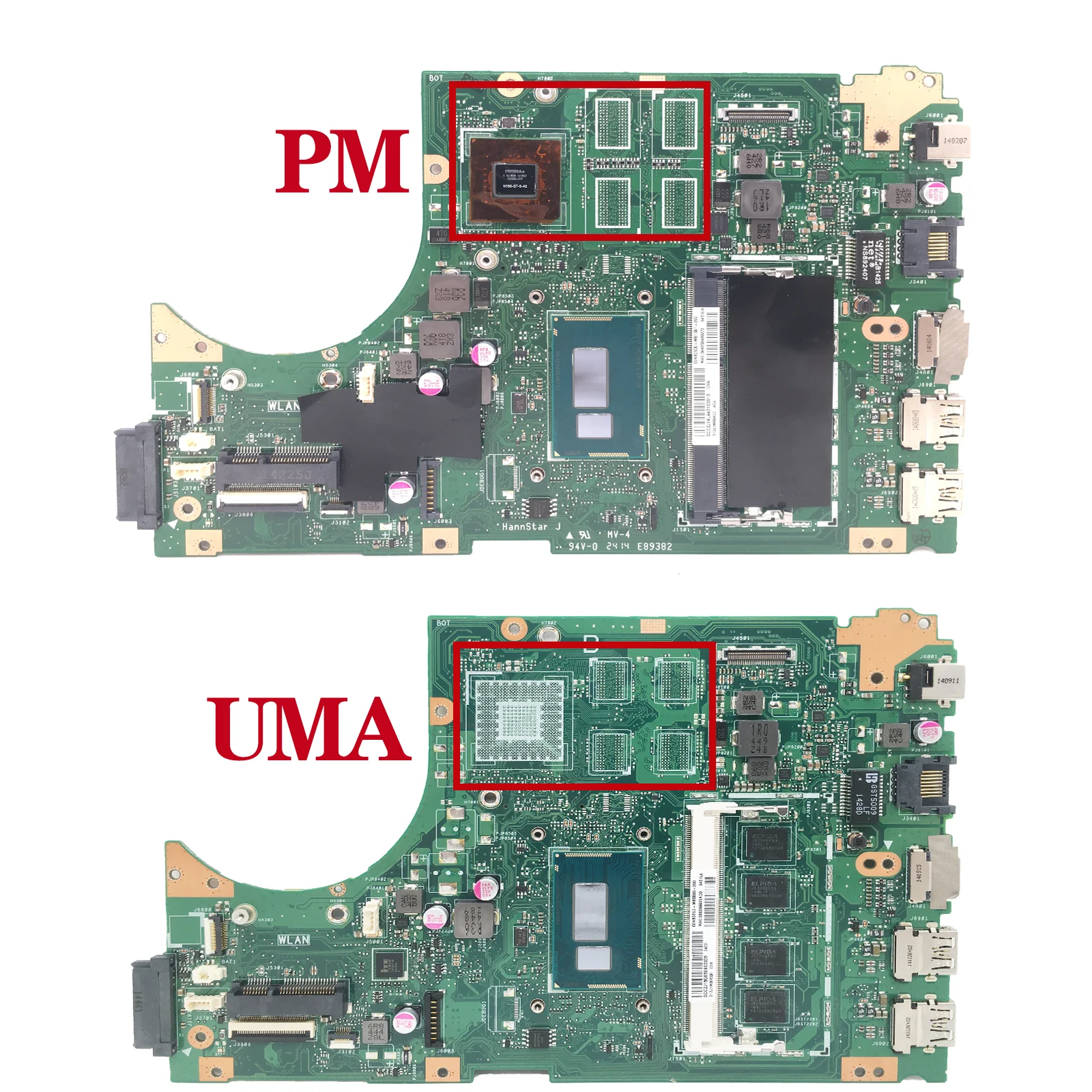 KEFU V451L Mainboard For ASUS S451L S451LN S451LB S451LA S451 R451L K451L  Laptop Motherboard With i3 i5 i7 UMA/PM 4GB/RAM