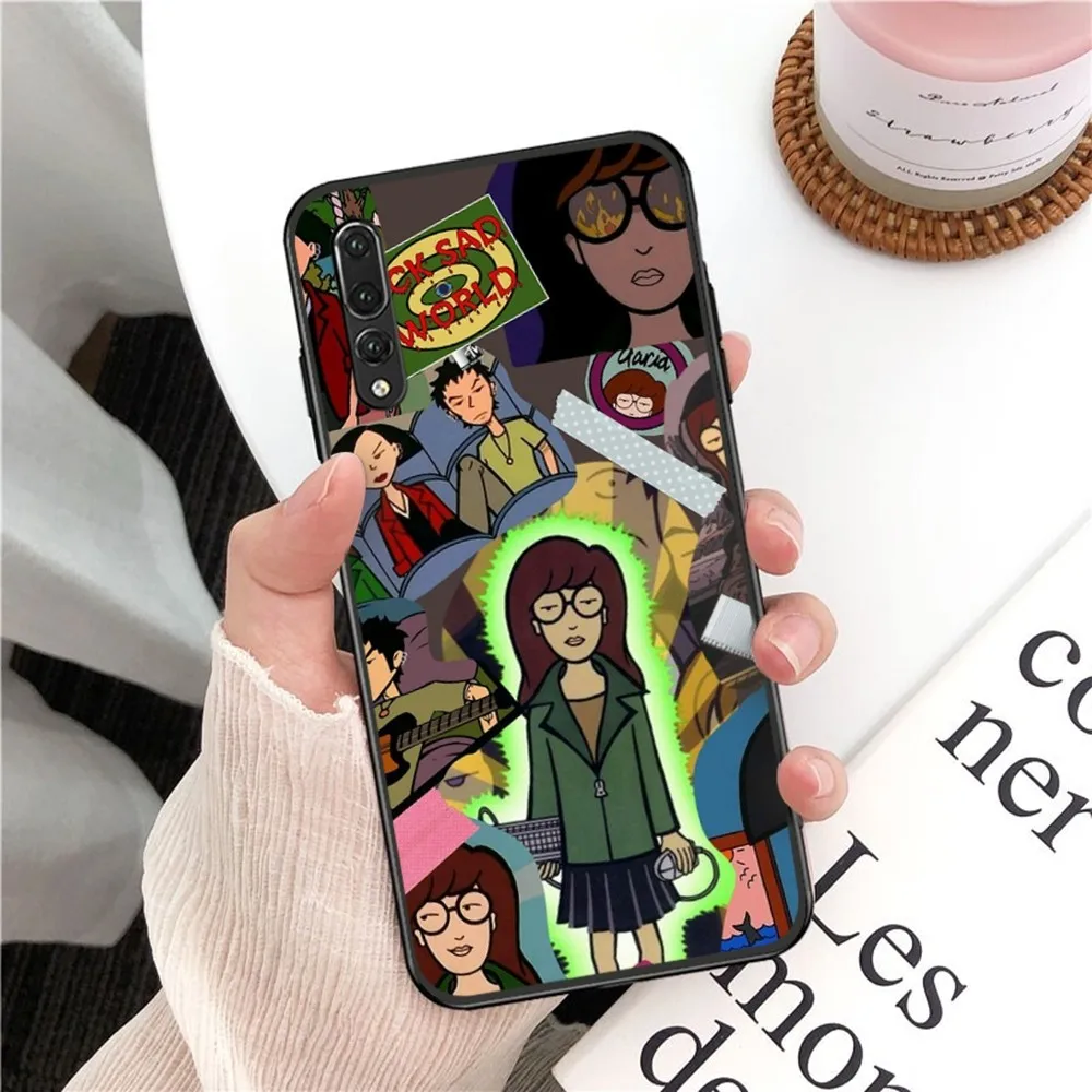 Cartoon D-Daria Phone Case For Huawei P 8 9 10 20 30 40 50 Pro Lite Psmart Honor 10 lite 70 Mate 20lite