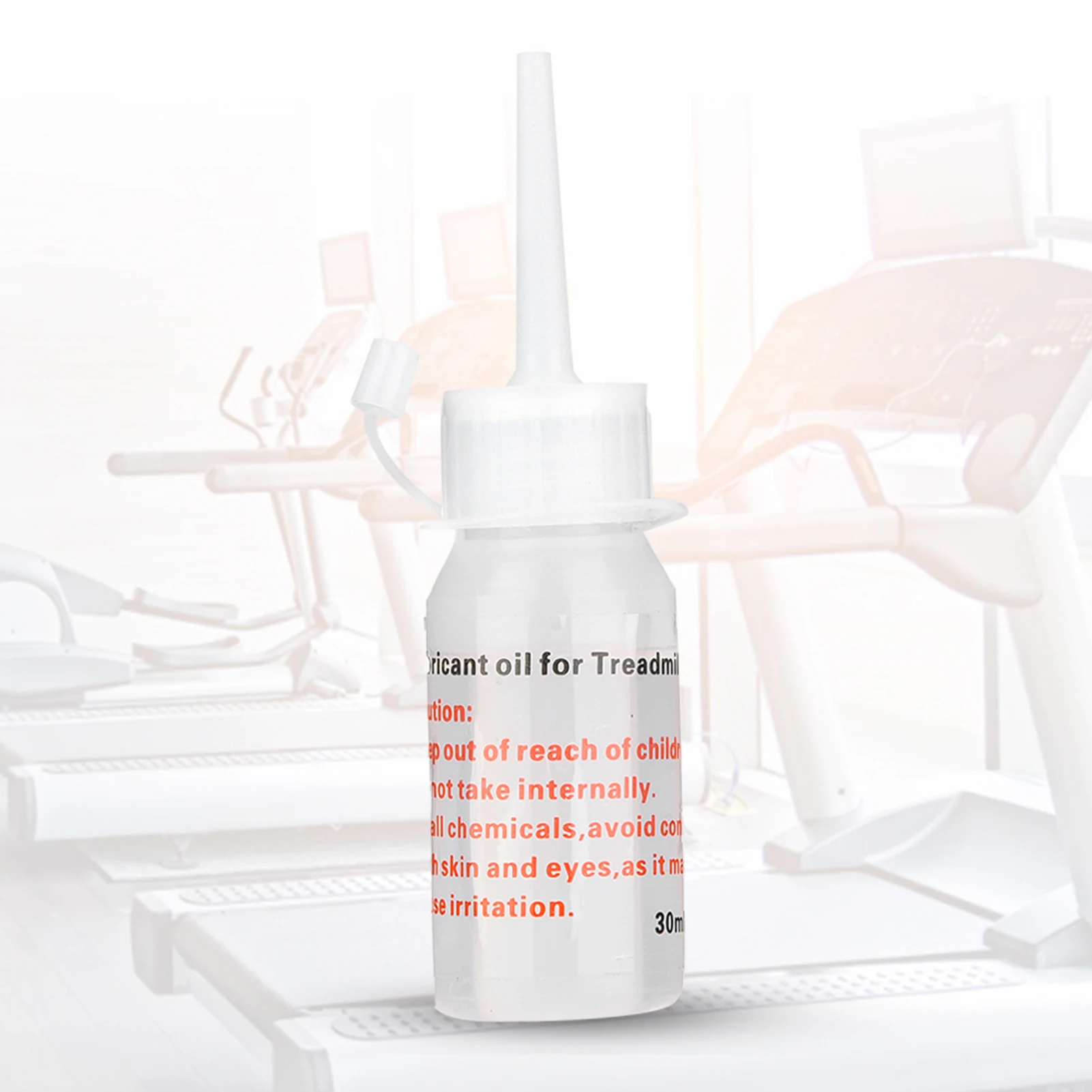 Treadmill Belt Lubricating Oil 3 Bottles/Pack 30ml Silicone Treadmill Belt Lubricant Running Machine Lubricating Oil