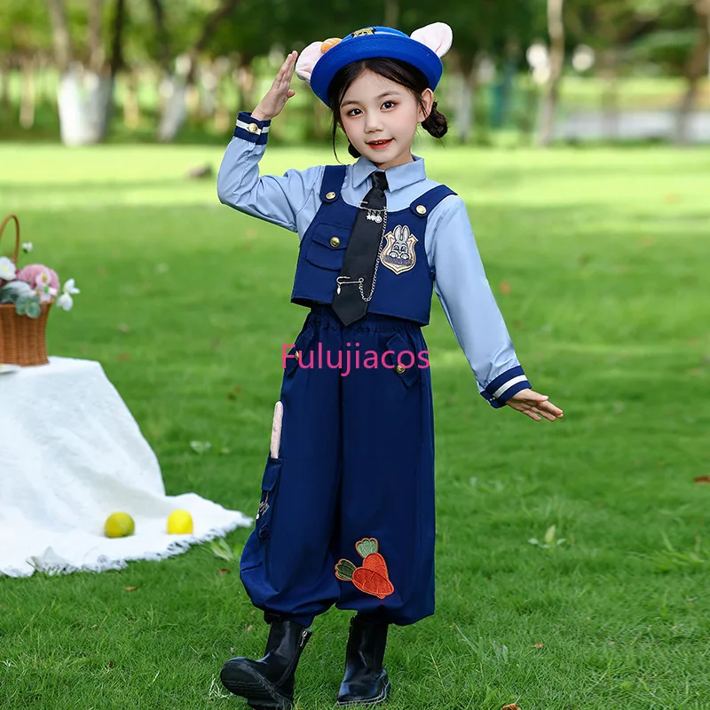Judy Nick Fox Performance Costume Autumn Rabbit Officer cosplay costume