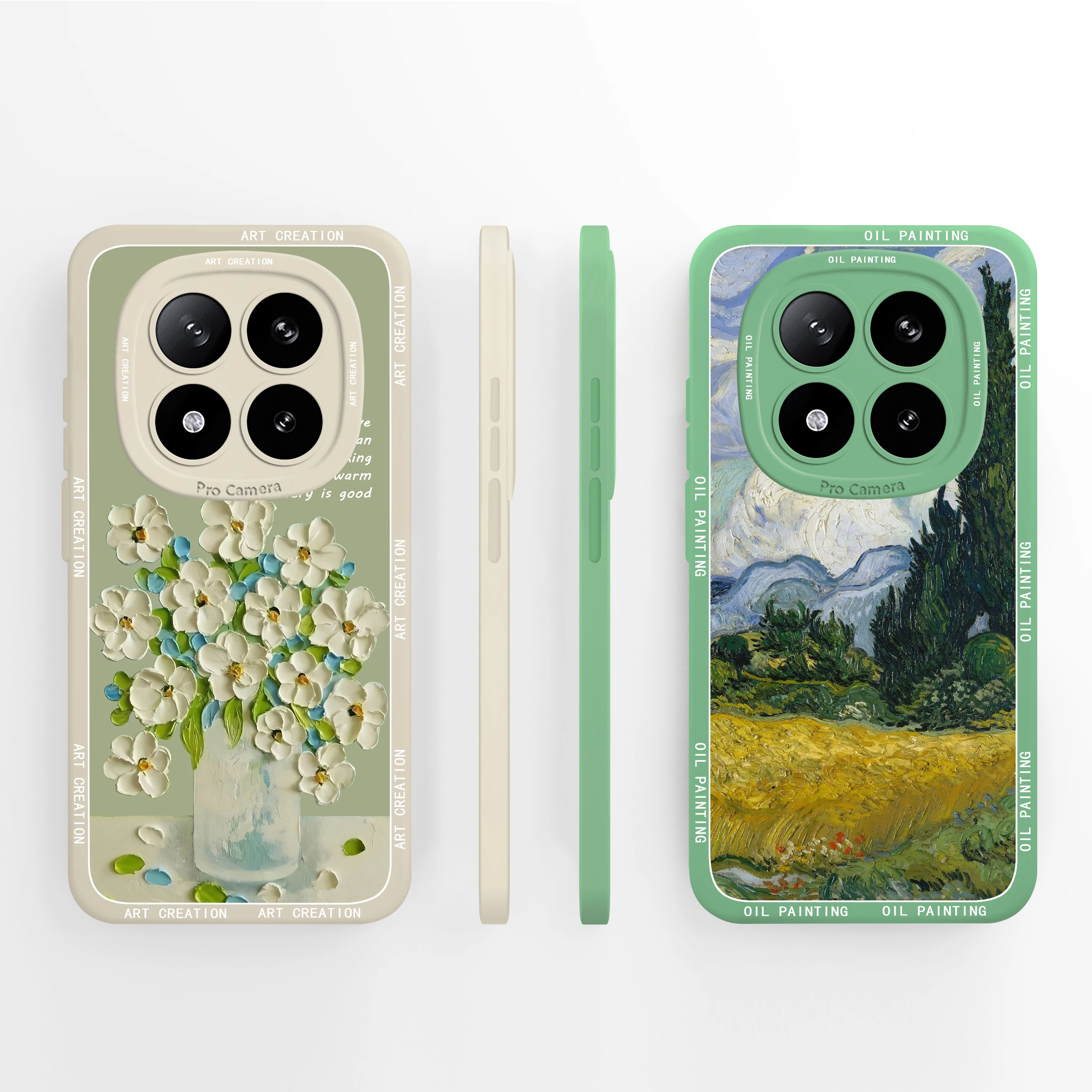 For Redmi Note 14 Pro Plus China 5G Case Pretty Flower Silicone Soft Protective Back Cover For RedmiNote14ProPlus China 5G Funda