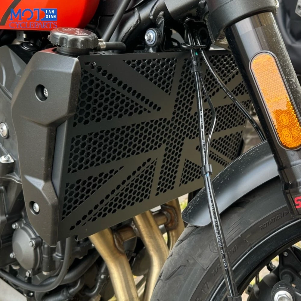 اكسسوارات الدراجات النارية ل ترايدنت 660 ترايدنت 660 2021 2022 2023 2024 2025 2026 المبرد الحرس حماية غطاء مصبغة حامي