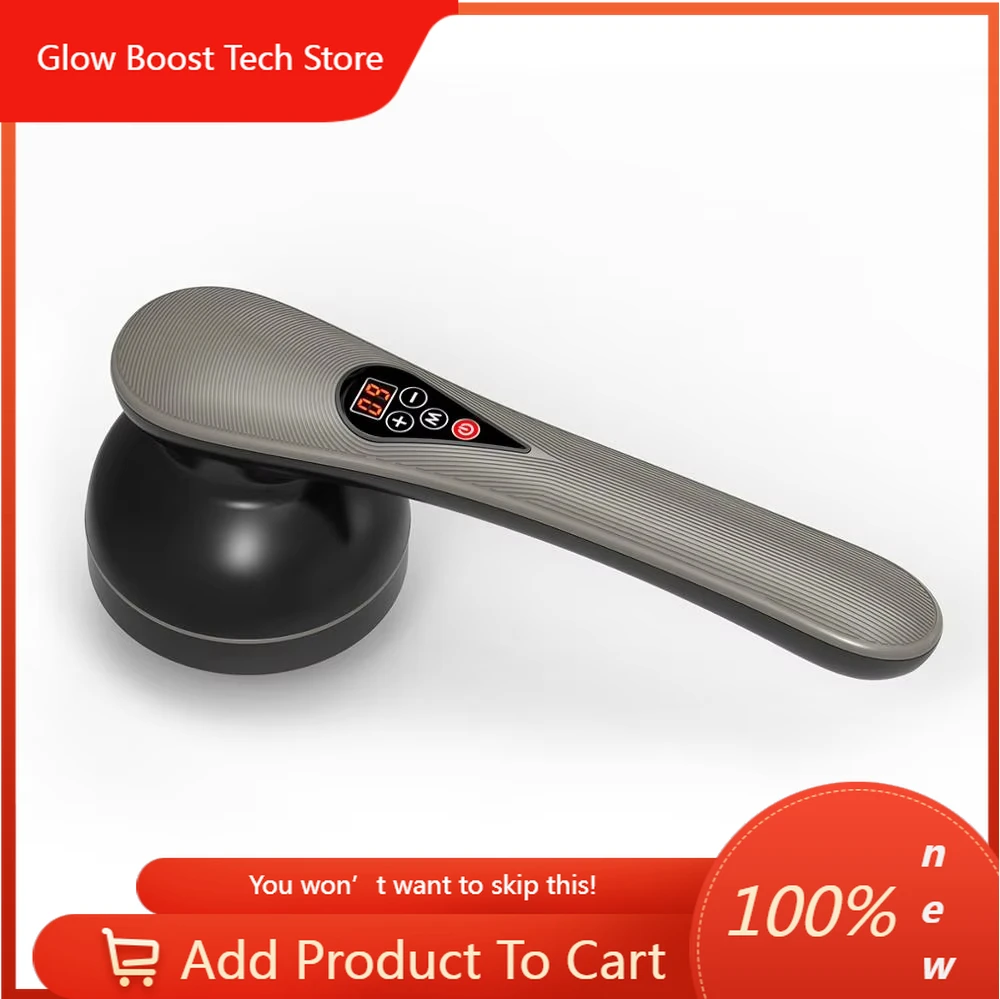 

NYSmart Library Ekang PL-661 Portable Handheld Body Cellulite And Back Pain Relief Massage Roller Anti Cellulite Remover