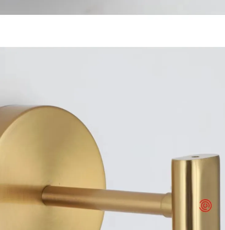 

Modern LED Wall Lamps Metal Living Room Lamp Fashion Nordic Bedside Glass Wall Lamp Bedroom Decoration Lighting