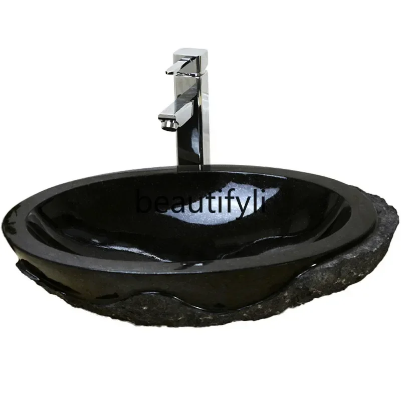 LXCreative Retro Basin Antique Marble Wash Basin Modern Art Nordic Chinese Style Wash BasinSSS