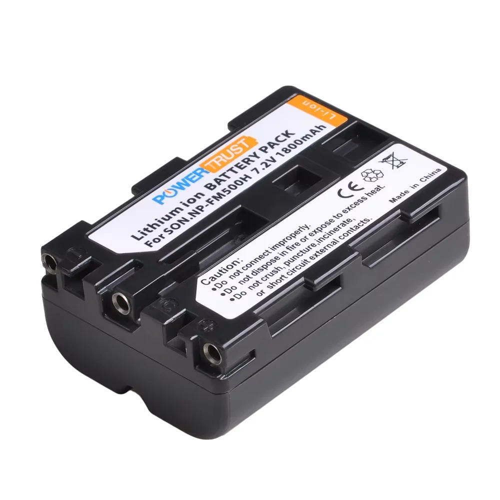 NP-FM500H Battery / Fast Dual Charger for Sony Alpha a77II,a68,SLT-A57,A77V,A200,SLT-A580,SLT-A700,SLT-A850,SLT-A900 DSLR Camera
