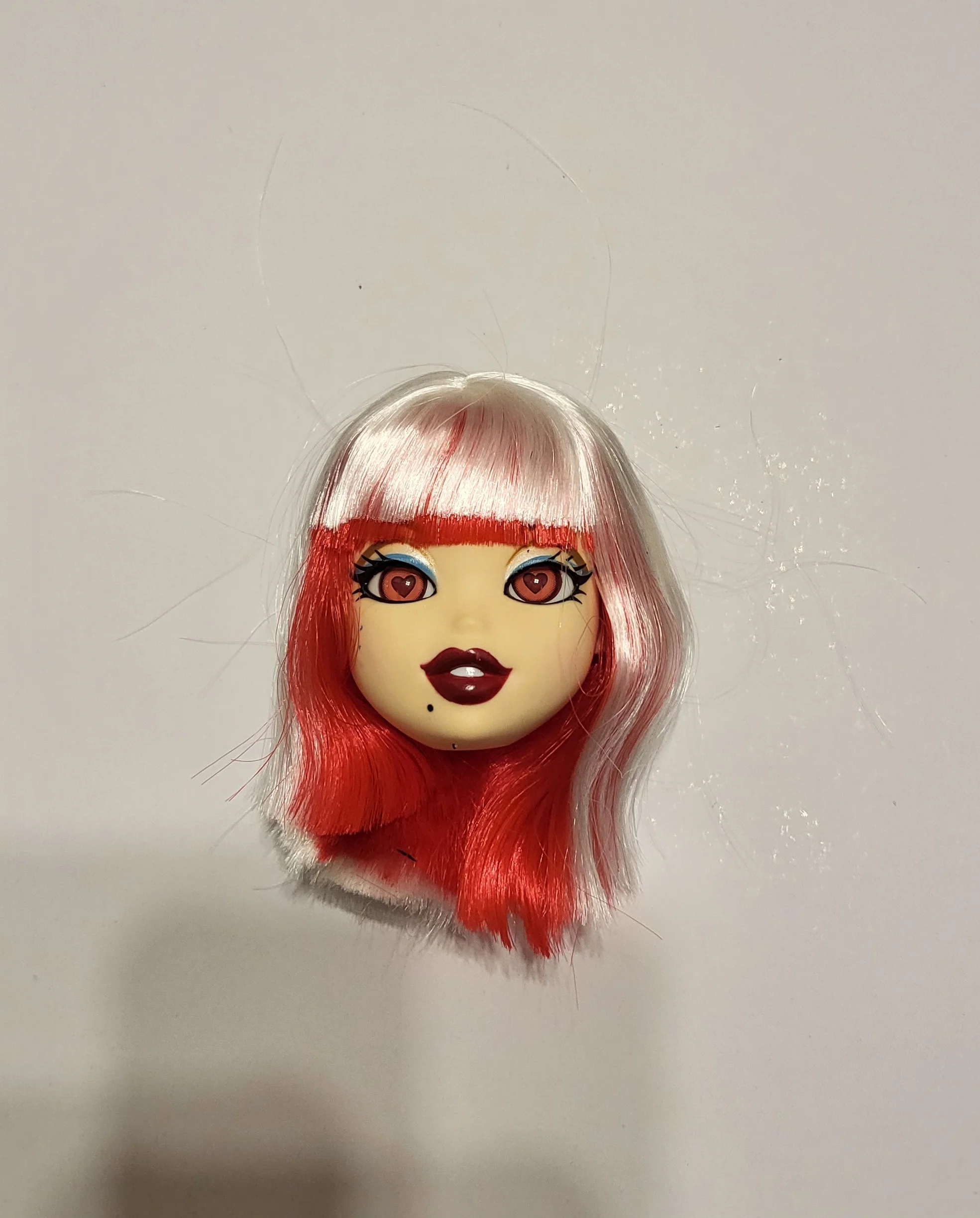 دمية أزياء براتز الزجاجية الأصلية، إصدار محدود، لعبة رأس الدمية للفتيات، هدية عتيقة