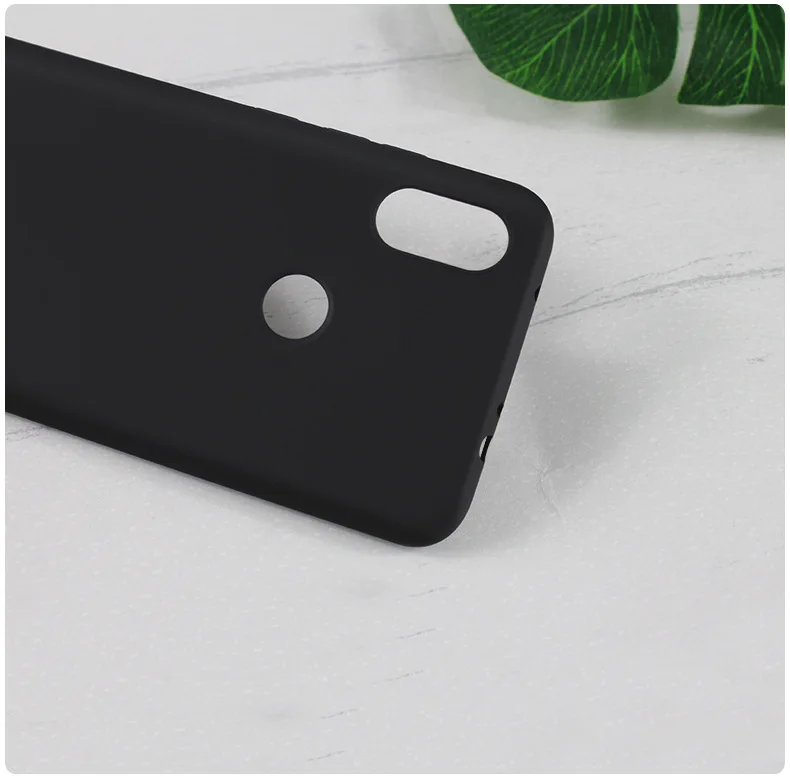 Custodia per telefono in silicone di colore puro per Huawei Honor 8A Pro Custodia Honor 8A shell Huawei Y6 2019 Cover posteriore in TPU morbido