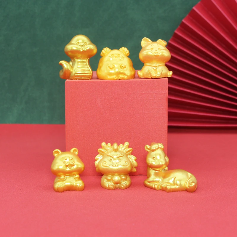 12 Chinese Zodiac Lunar DIY Animal Fairy Home Garden Decoration Miniature Items Figurines Ornaments Room Decor Accessories Gifts