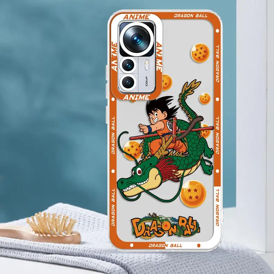 حافظة لهاتف شاومي ريدمي نوت 9S 13C 10S 11S 9 10 11 Pro 12S A4 14C 12 13 14 Pro Plus 10Lite غطاء هاتف شفاف كرة دراغون كارتون #5