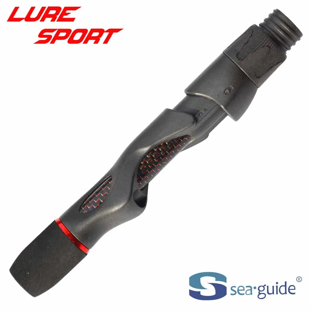 SEAGUIDE SCXSS16 Reel Seat MN Nut Carbon Tube 3cm EVA Grip wind check Rod Building Component Reel Seat Repair DIY Accessory