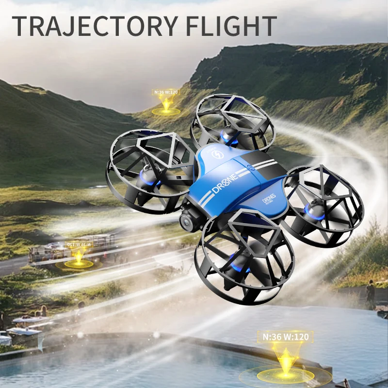DWI NEW 812PRO Drone profession HD aerial drone 360° protection  Camera with WiFi FPV RC Drone Height Keep  Helicopter Kids Toys
