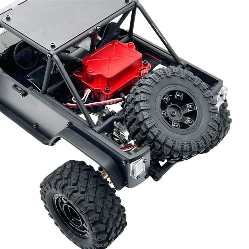 Metal Electric Tuning Receiver Box for Hyper GO MJX 1/12 H12Y H12Y+ OP Accessories Upgrade Parts Kit Rc Model Crawler Car Truck