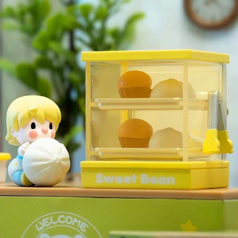 POP MART Sweet Bean 24-Hour Convenience Store Blind Box Guess Bag Mystery Box Toys Doll Anime Figure Ornaments Gift Collection