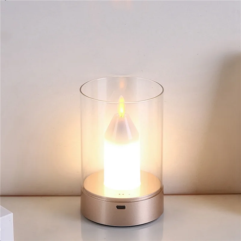 

A95I-Intelligent Candlelight Atmosphere Manual Scanning Motion Sensor LED Night Light USB Charging Automatic Switch Decoration