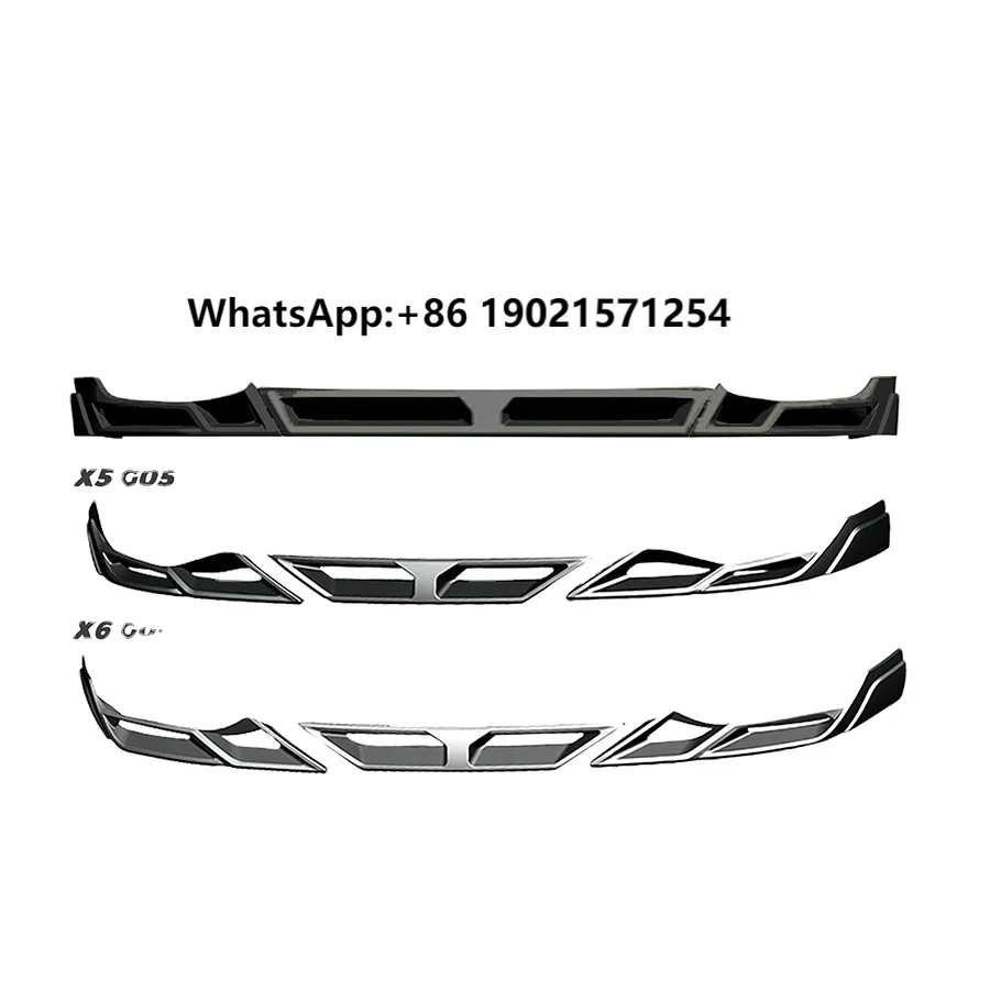 

Original X6 G06 X5 G05 X3 G01 X4 G02 X7 G07 Thunder Style Front Splitter Bumper Spoiler Auto Parts Car Accessories
