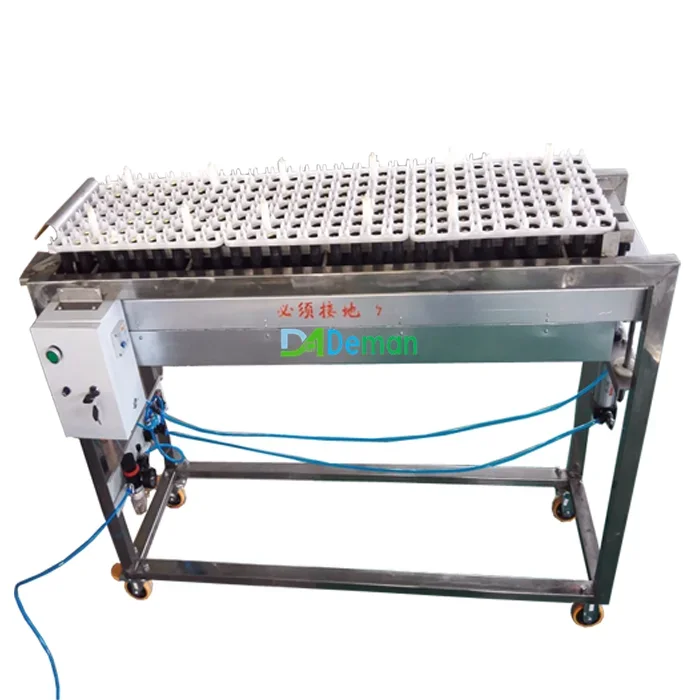 168pcs egg candler tester 30 to 42 egg suction machine egg candling machine for Tunnel hatcher