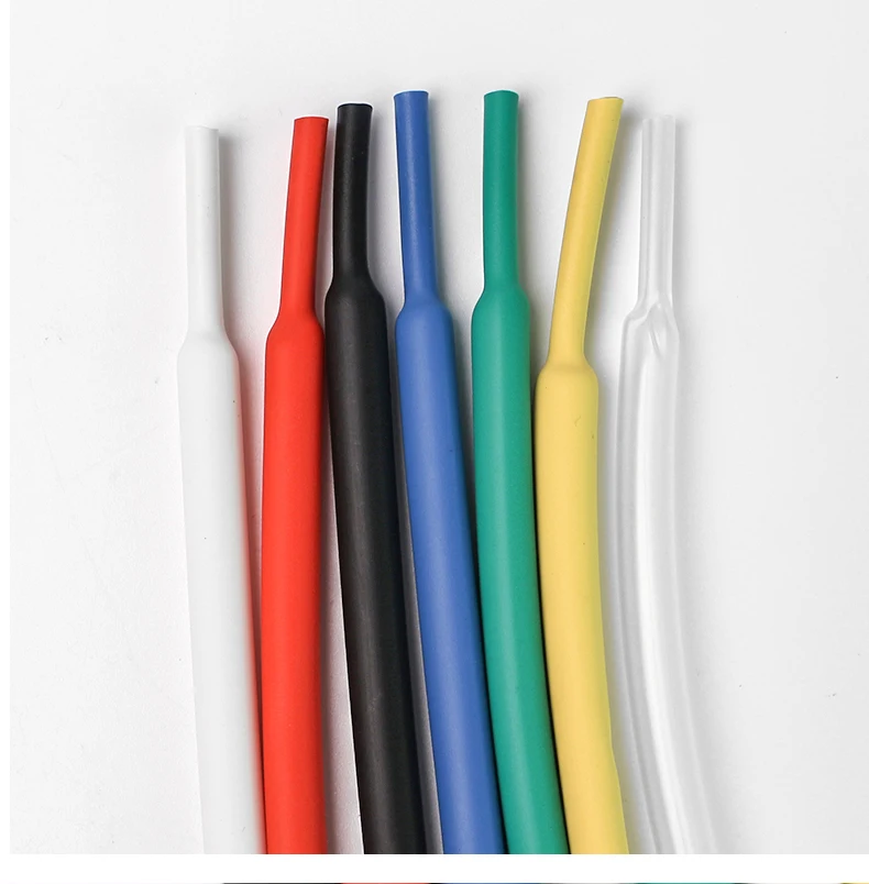 1M 3:1 Heat Shrink Tube with Glue Polyolefin Shrinking Assorted Heat Shrink Tube Wire Cable Sleeving Tubing