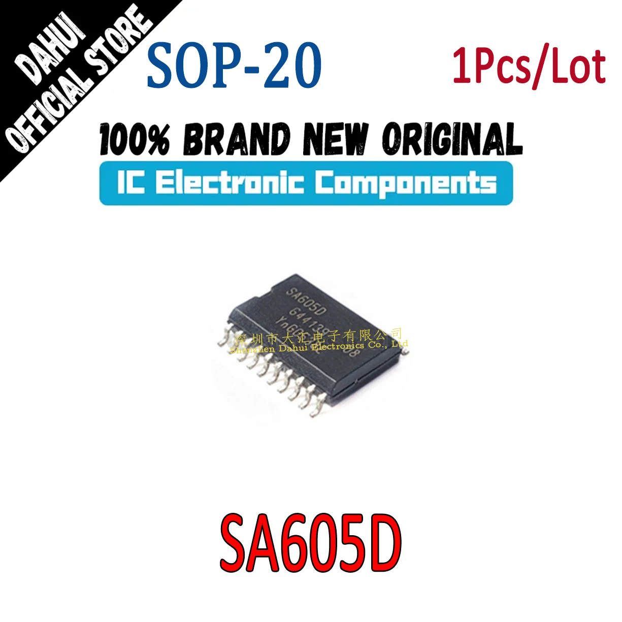 

SA605D SA605 SOP-20 Chip IC new original