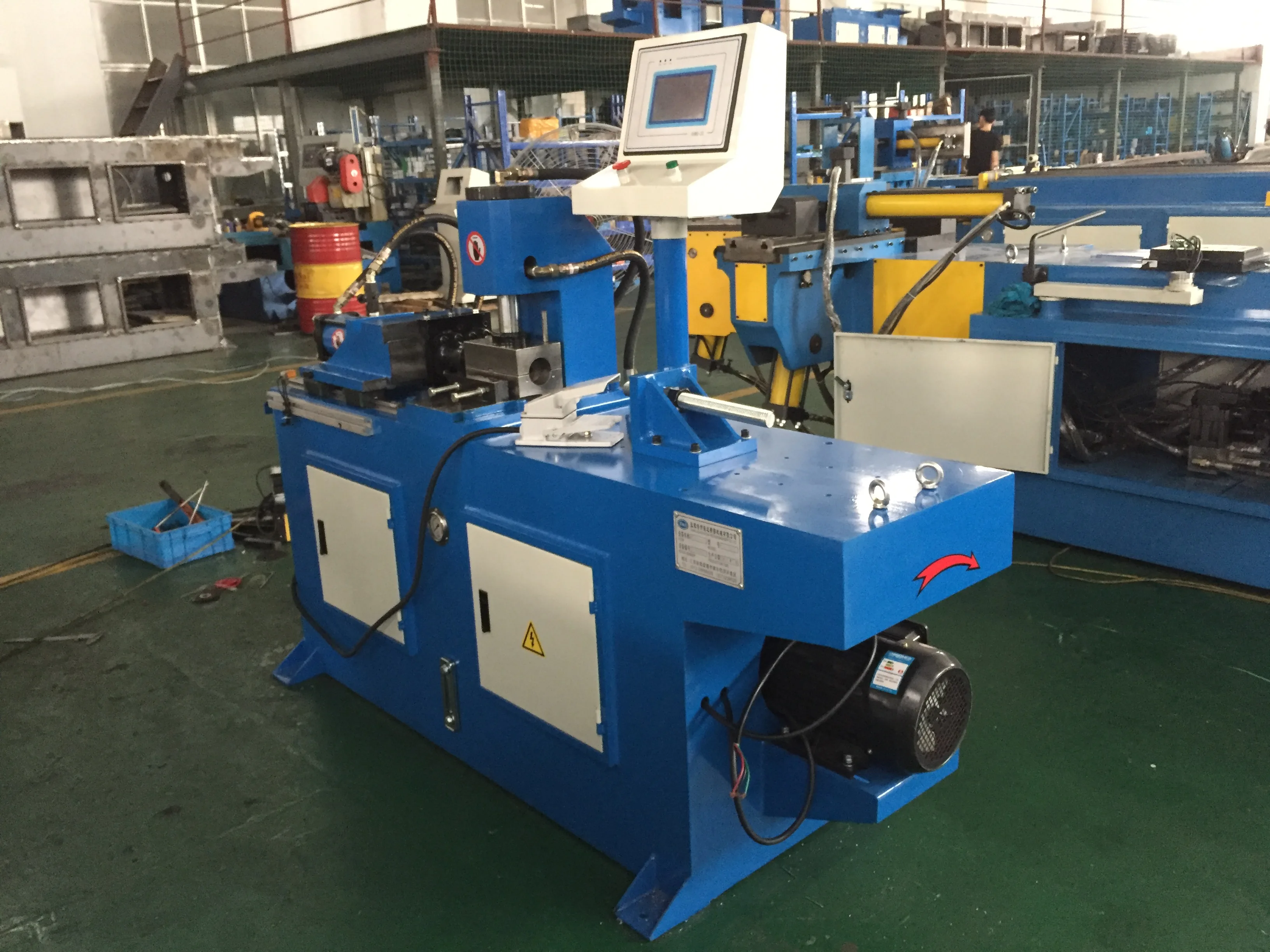 TM40NC Tube Pipe End Forming Machine Semi-automatic Machine With High Precision Product