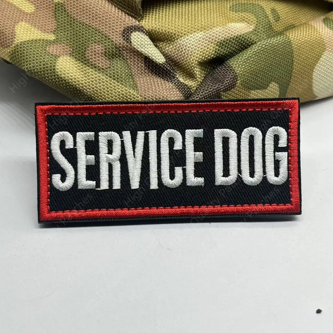 Therapy Rescue The SERVICE DOG Do Not Pet in Training Workong Pet Guide Dogs Do Not Touch Embroidery Patches Emblem Badge Hook