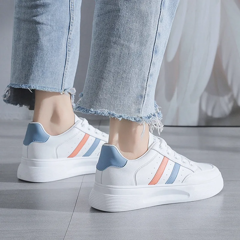 Nieuwe Damesmode Sneakers Plateauschoenen Vrouw Sneakers Schoenen Flats Dames Sneakers Hardloopschoenen Dames Casual Loafers Schoenen