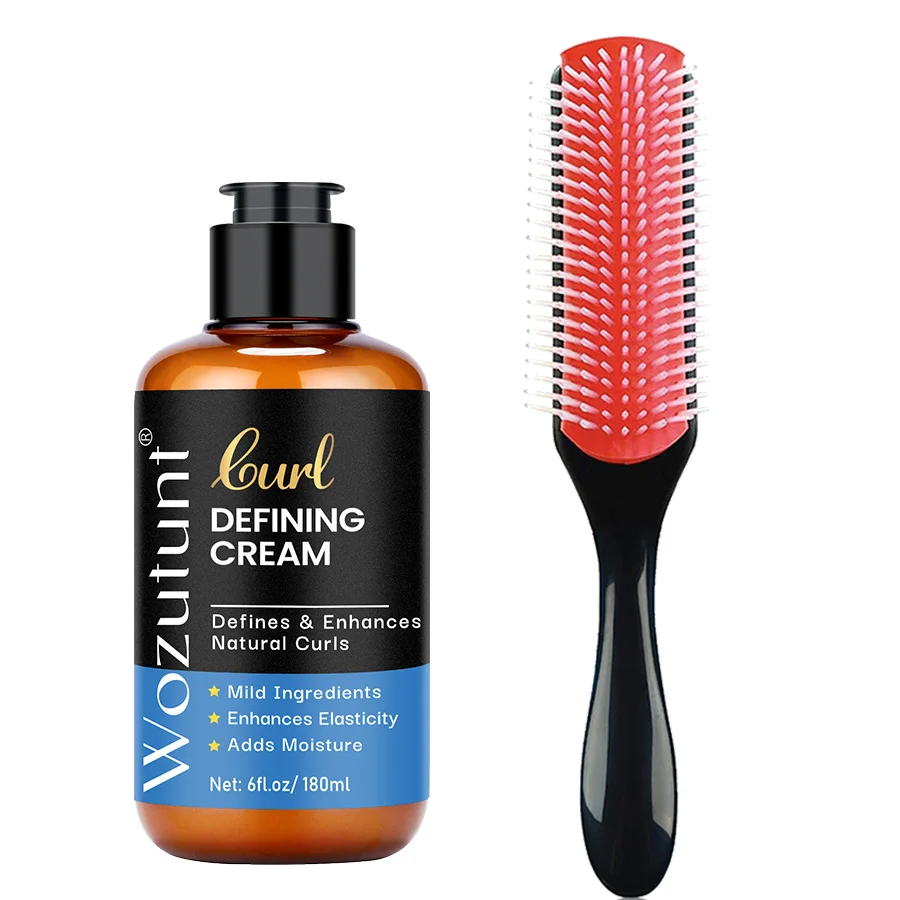 

Men Curl Defining Cream Anti-frizz Curl Moisturizing Treatment Cream Maintains Slightly Curled Wavy Hair Styling Product All Day
