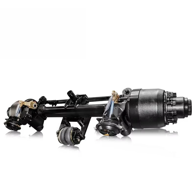 New Low Price Good Quality Factory Direct Sales DARO Self Steer Follow up Steering Axle 16ton for Trailer Replacement