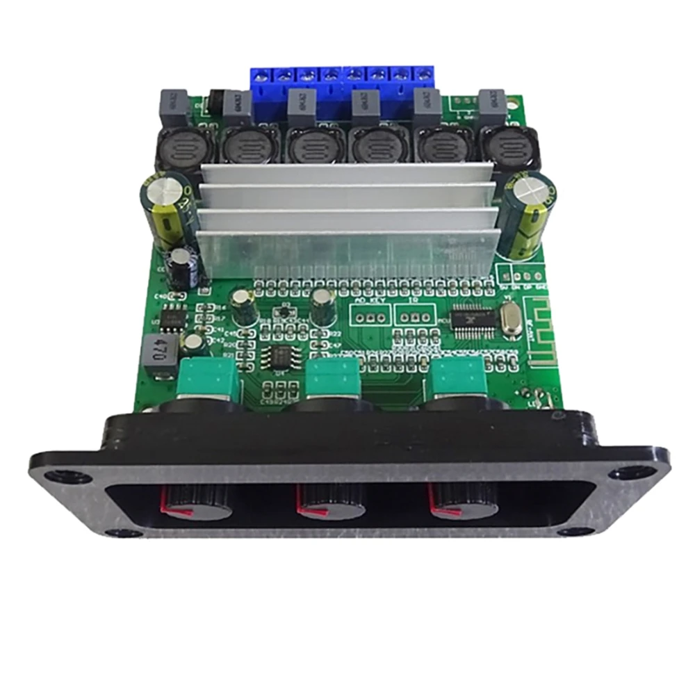Jan.TPA3156D2 2.1 Channel Bluetooth 5.0 Digital Amplifier Board 2X 70W+140W High Power Subwoofer Class D Amplifier DC8V-24V