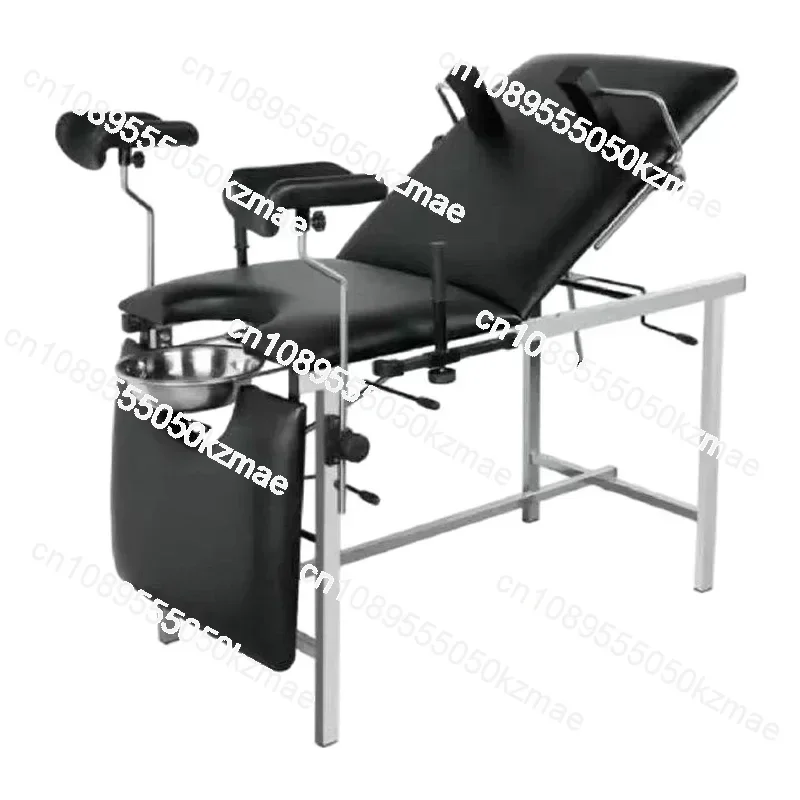 Hospital Patient Examination Bed, Adjustable Stainless Steel Medical Clinic Table, Medical Furniture Equipment