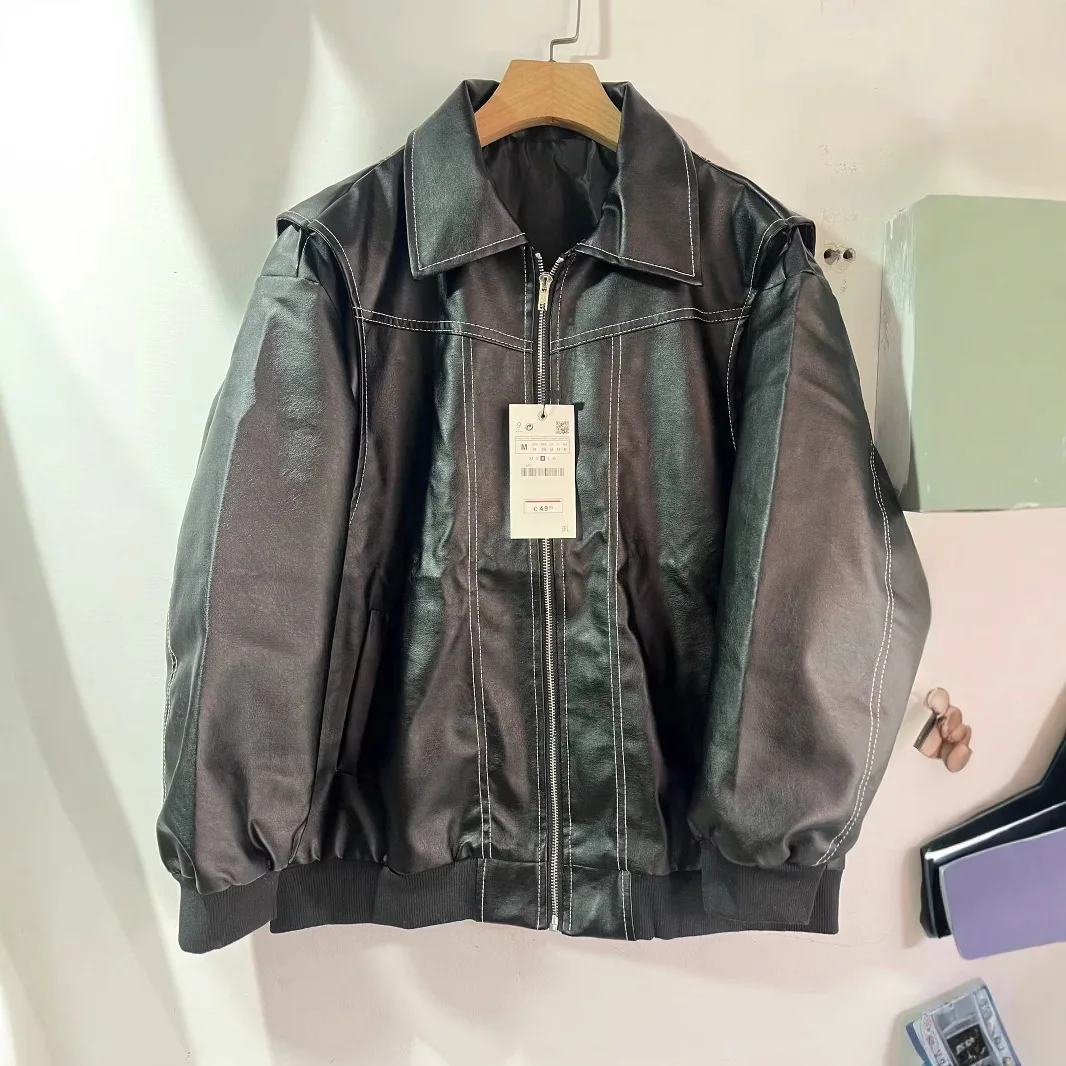 

Байкерские куртки Женская куртка Воздушный капюшон Атласные рюши Укороченные романтические Y2K Клубная одежда Соблазнительная мягкая гибкая приятная для кожи Хэллоуин