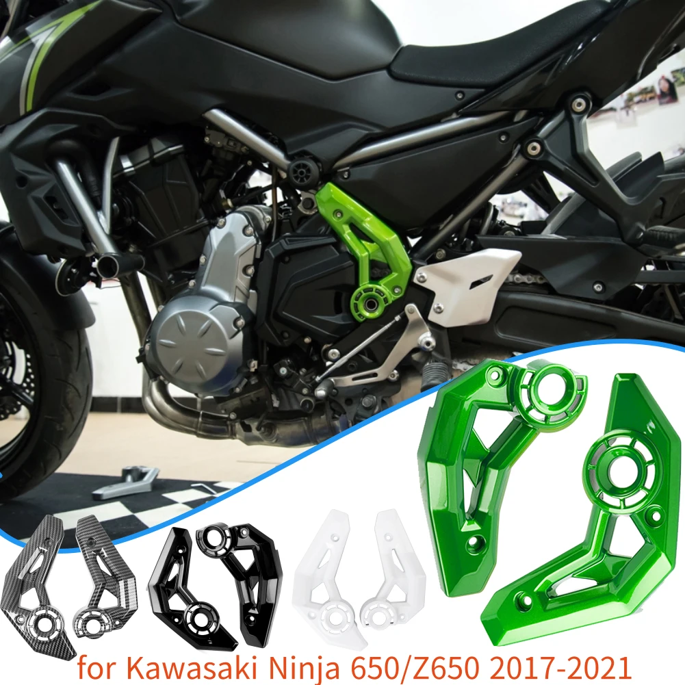 

2018 2019 2020 Z650 Motorcycle Frame Side Cover Cowl Panel Fairing Guard Protector for Kawasaki Ninja 650 2017-2021 Accessories