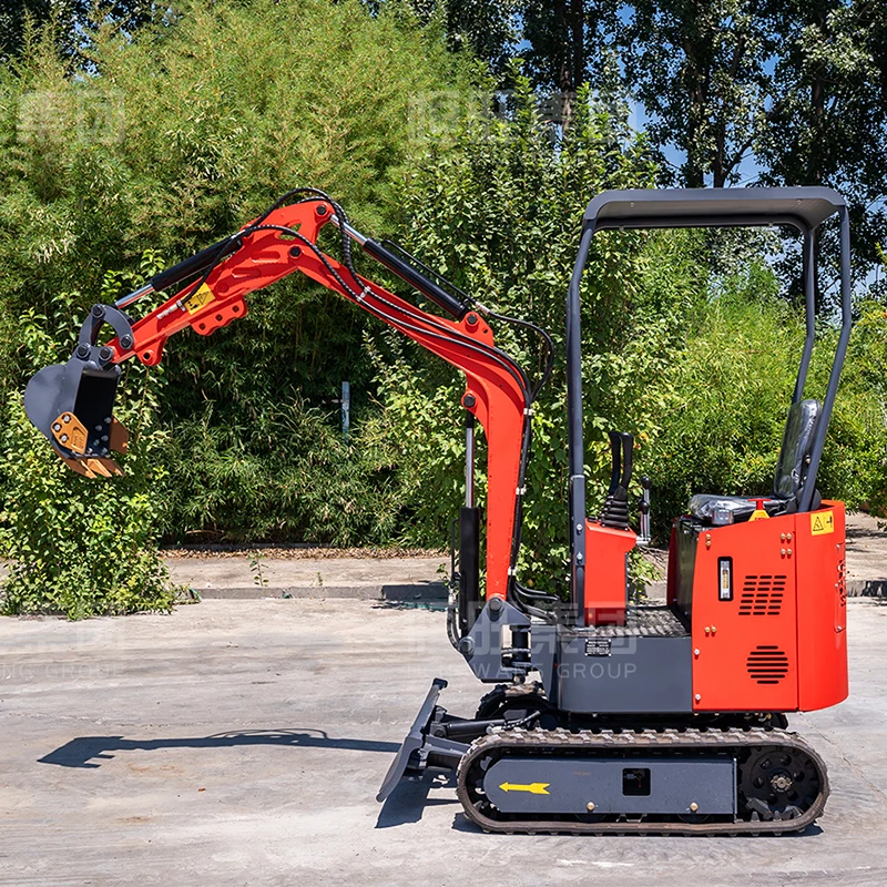 Imagem -02 - Mini Escavadeira para Esteira Doméstica Micro Digger Hidráulica Alta Qualidade Tonelada 12 Tonelada Vendas Diretas da Fábrica