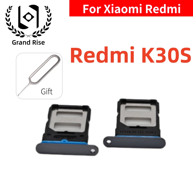 

Для Xiaomi Redmi K30S RedmiK30 S держатель лотка для SIM-карты адаптер Micro SD держатель ящика для чипа