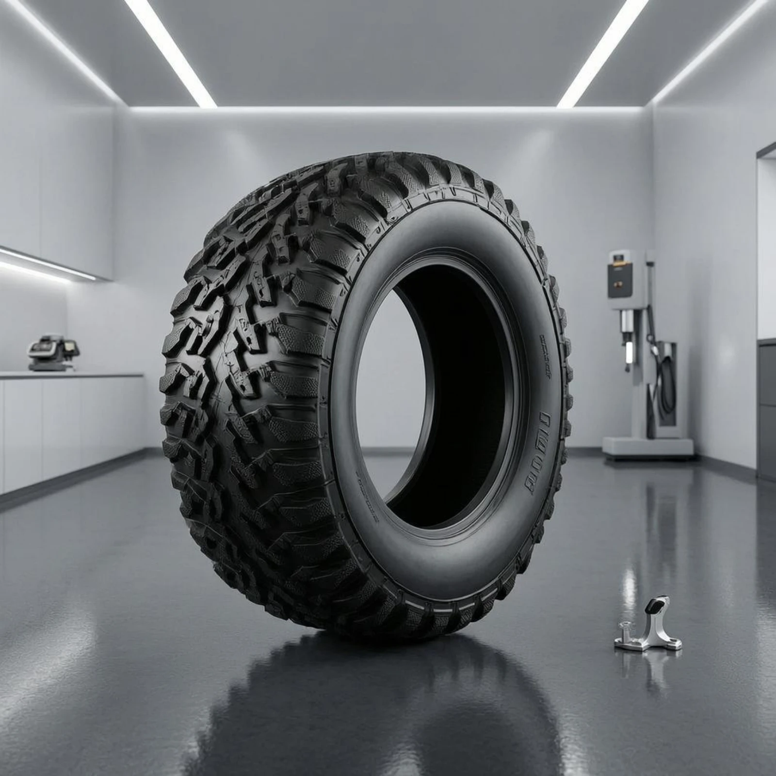 ATV Tire Knobby Go-Kart Tire Transportation Part Wear-Resistant Enhanced Grip for Beach Cart
