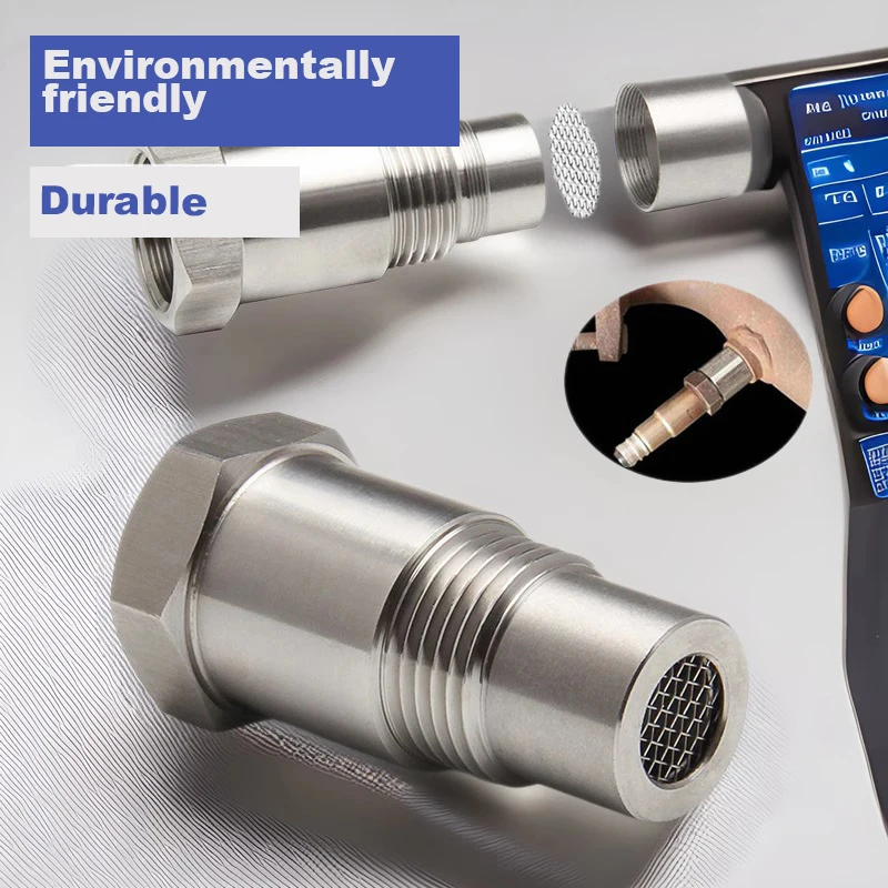 

Новый адаптер-разъем для датчика кислорода O2, детали для модификации автомобиля M18X1.5 с фильтрующим экраном