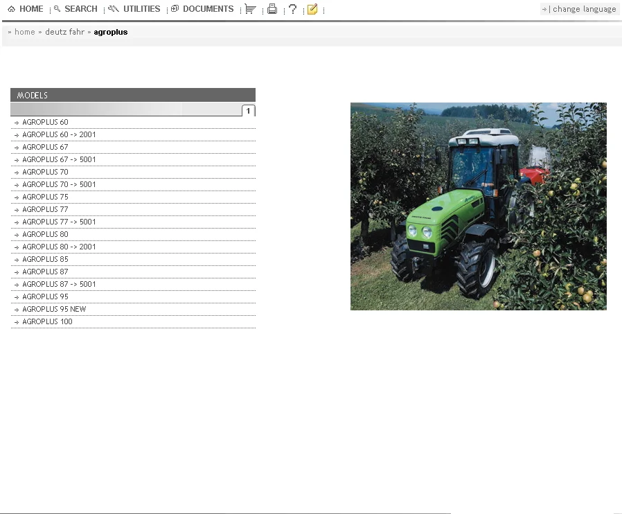 EPC-SOFTWARE Deutz Fahr, Hurlimann,Lam Same Parts + Service 2016